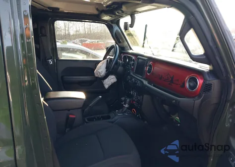 2021 Jeep Wrangler Unlimited Rubicon 4X4 from USA, damaged, VIN 1C4JJXFG3MW845071